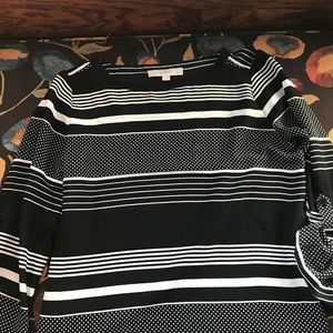 Loft Striped Top size Petite Small